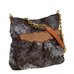 Pre Owned Louis Vuitton Monogram Canvas Limited Edition Dentelle Fersen GM Bag