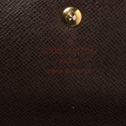 Pre Owned محفظة لوي فيتون بورت تريسور انترناشونال كانفاس دامييه ايبين