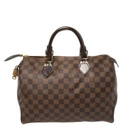 مملوكة مسبقًا Louis Vuitton Damier Ebene Canvas Speedy 30 Bag