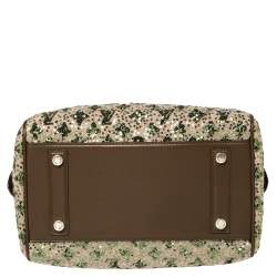 مملوكة مسبقًا Louis Vuitton Khaki Monogram Sequin Limited Edition Sunshine Express Speedy Bag