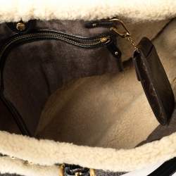 Pre Owned حقيبة لوي فيتون ثاندر فرو خروف مونوغرامية إصدار محدود