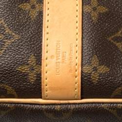 مملوكة مسبقًا Louis Vuitton Monogram Canvas Keepall Bandouliere 55 Bag