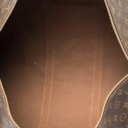 مملوكة مسبقًا Louis Vuitton Monogram Canvas Keepall Bandouliere 55 Bag
