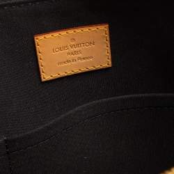 Pre Owned حقيبة لوي فيتون ألما فيرنيه مونوغرامي برونزي فرت PM 