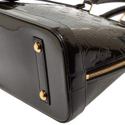 Pre Owned حقيبة لوي فيتون ألما فيرنيه مونوغرامي برونزي فرت PM 