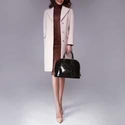 Pre Owned حقيبة لوي فيتون ألما فيرنيه مونوغرامي برونزي فرت PM 