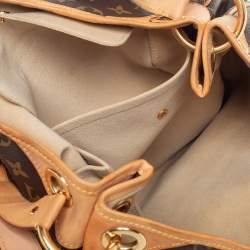 Pre Owned Louis Vuitton Monogram Canvas Galliera PM Bag