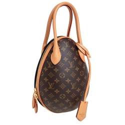 Pre Owned Louis Vuitton Monogram Canvas and Leather LV Egg Bag