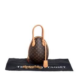 Pre Owned Louis Vuitton Monogram Canvas and Leather LV Egg Bag
