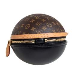 Pre Owned Louis Vuitton Monogram Canvas and Leather LV Egg Bag