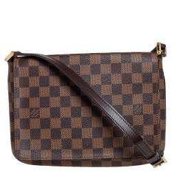 Louis Vuitton LOUIS VUITTON Damier Musette Tango Long Shoulder Bag