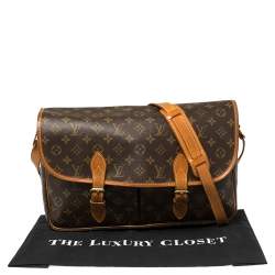 Pre Owned Louis Vuitton Monogram Canvas Sac Gibeciere GM Bag