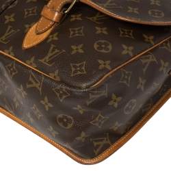 Pre Owned Louis Vuitton Monogram Canvas Sac Gibeciere GM Bag