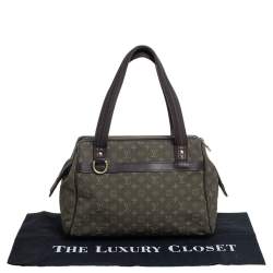 مملوكة مسبقًا حقيبة لوي فيتون ميني لين جوسفين مونوغرامية كحلية للكتف