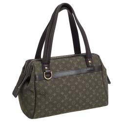 مملوكة مسبقًا حقيبة لوي فيتون ميني لين جوسفين مونوغرامية كحلية للكتف