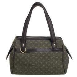 مملوكة مسبقًا حقيبة لوي فيتون ميني لين جوسفين مونوغرامية كحلية للكتف