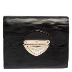 Louis Vuitton Black Epi Leather Joey Wallet - Yoogi's Closet