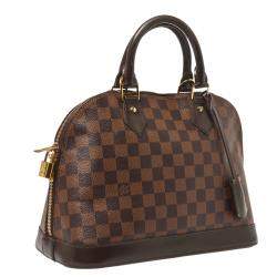 مملوكة مسبقًا حقيبة لوي فيتون ألما كانفاس دامييه إيبني 