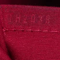 مملوكة مسبقًا حقيبة لوي فيتون سوميت دريف جلد لامع أحمر  