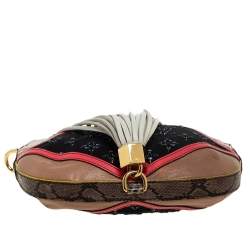 Pre Owned حقيبة يد صغيرة لوي فيتون نايتبرد مونوغرامي متعددة الألوان