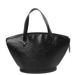 Louis Vuitton Black Epi Leather Saint Jacques PM Tote Louis Vuitton