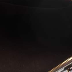 Pre Owned حقيبة لوي فيتون ألما جلد لامع مونوغرامي أحمر داكن