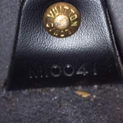 Pre Owned Louis Vuitton Black Epi Leather Soufflot Bag