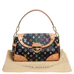 مملوكة مسبقًا Louis Vuitton Black Monogram Multicolore Canvas and Leather Beverly MM Bag