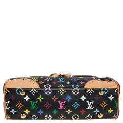 مملوكة مسبقًا Louis Vuitton Black Monogram Multicolore Canvas and Leather Beverly MM Bag