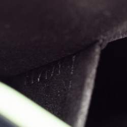 Pre Owned حقيبة لوي فيتون ألما بي إم جلد إيبي إلكتريك أسود 