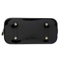 Pre Owned حقيبة لوي فيتون ألما بي إم جلد إيبي إلكتريك أسود 