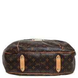 Pre Owned Louis Vuitton Monogram Canvas Galliera PM Bag