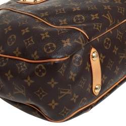 Pre Owned Louis Vuitton Monogram Canvas Galliera PM Bag