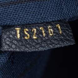 Pre Owned Louis Vuitton Bleu Infini Monogram Empreinte Leather Citadine PM Bag