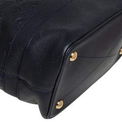 Pre Owned Louis Vuitton Bleu Infini Monogram Empreinte Leather Citadine PM Bag