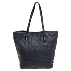 Pre Owned Louis Vuitton Bleu Infini Monogram Empreinte Leather Citadine PM Bag