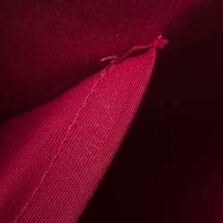 Pre Owned Louis Vuitton Rose Pop Monogram Vernis Bellevue PM Bag