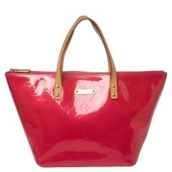 Louis Vuitton Rose Pop Monogram Vernis Bellevue PM Bag – The Closet