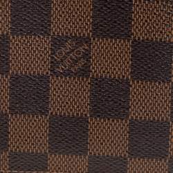 مملوكة مسبقًا Louis Vuitton Damier Ebene Canvas Brazza Wallet