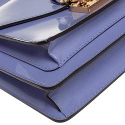 Pre Owned Louis Vuitton Lilas Vernis Leather Monceau BB Bag