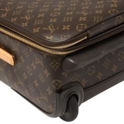 Pre Owned Louis Vuitton Monogram Canvas Business Pegase Legere 55 Luggage