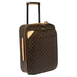 Pre Owned Louis Vuitton Monogram Canvas Business Pegase Legere 55 Luggage