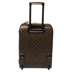 Pre Owned Louis Vuitton Monogram Canvas Business Pegase Legere 55 Luggage