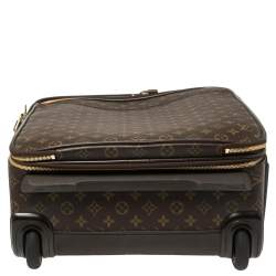 Pre Owned Louis Vuitton Monogram Canvas Business Pegase Legere 55 Luggage