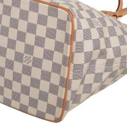 مملوكة مسبقًا Louis Vuitton Damier Azur Canvas Neverfull MM Bag