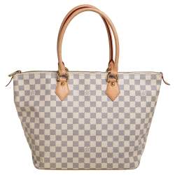 مملوكة مسبقًا Louis Vuitton Damier Azur Canvas Neverfull MM Bag