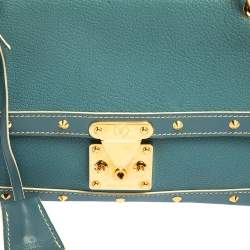 مملوكة مسبقًا Louis Vuitton Blue Suhali Leather Le Talentueux Bag