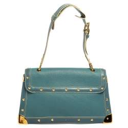 مملوكة مسبقًا Louis Vuitton Blue Suhali Leather Le Talentueux Bag