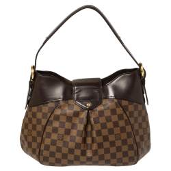 Pre Owned حقيبة لوي فيتون سيستينا كانفاس دامييه أيبين MM