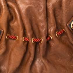 Pre Owned Louis Vuitton Masala Monogram Limited Edition Epices Kalahari Hobo GM